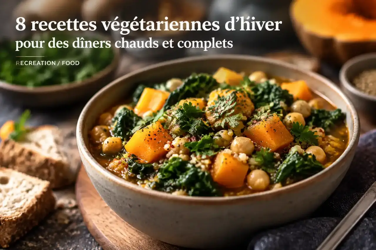 8 recettes végétariennes d’hiver pour des dîners chauds et complets