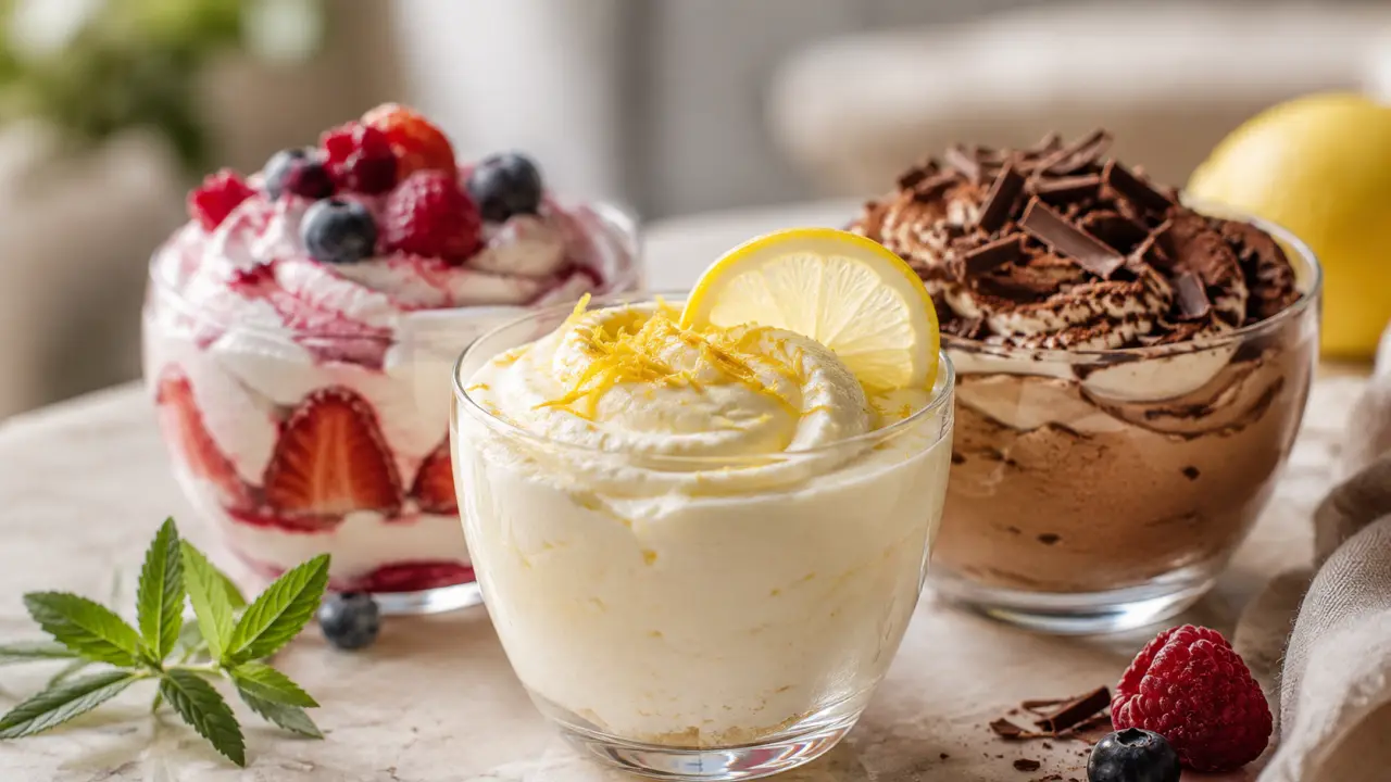 Ricotta en dessert : la base légère pour des recettes rapides au citron, aux fruits rouges et au chocolat