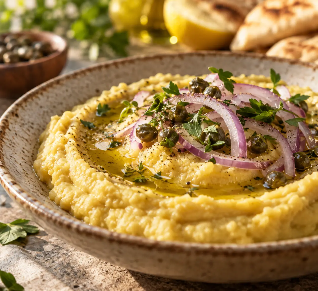 Fava grecque : la purée de pois cassés qui n'a rien à voir avec les fèves