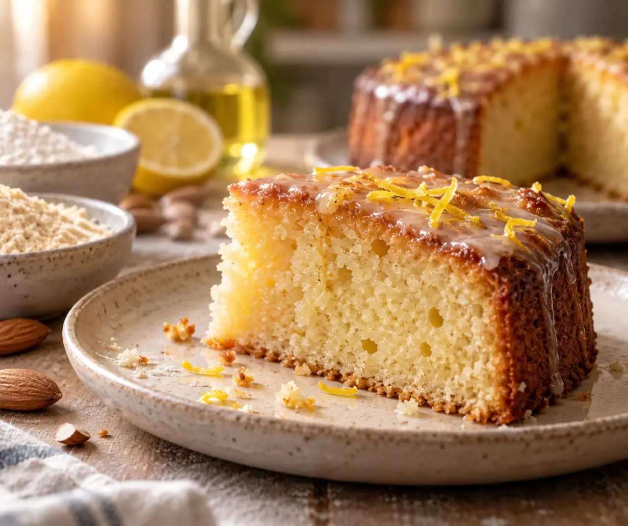 Gâteau sans gluten et sans lactose : les équilibres qui gardent une mie moelleuse