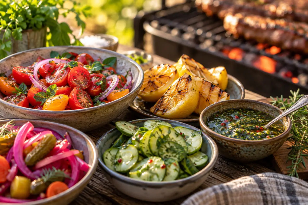 L’acidité allège les grillades : des idées d’accompagnement pour barbecue
