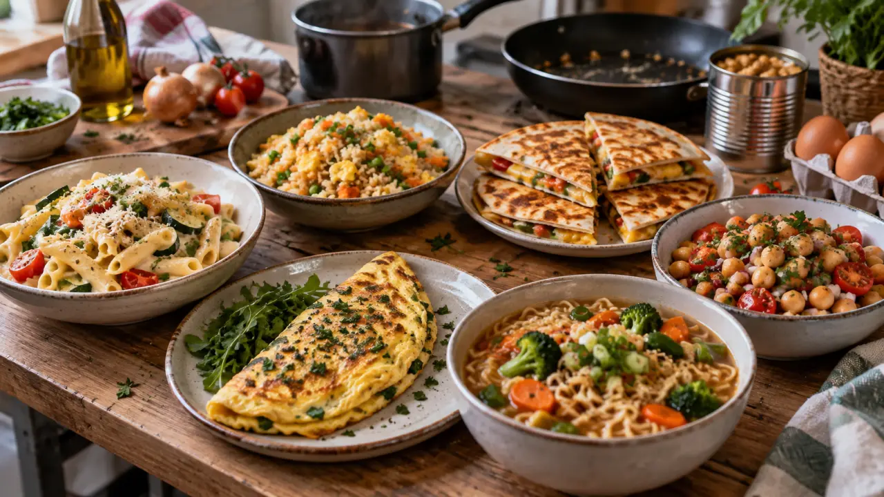 6 recettes étudiantes faciles sans four pour varier les repas à petit budget