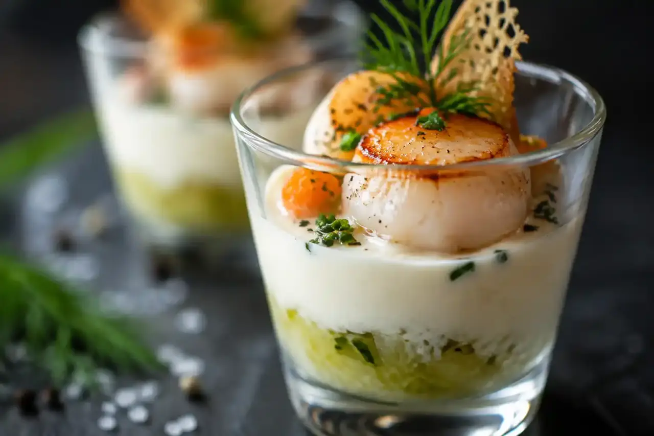 verrine noix de saint jacques