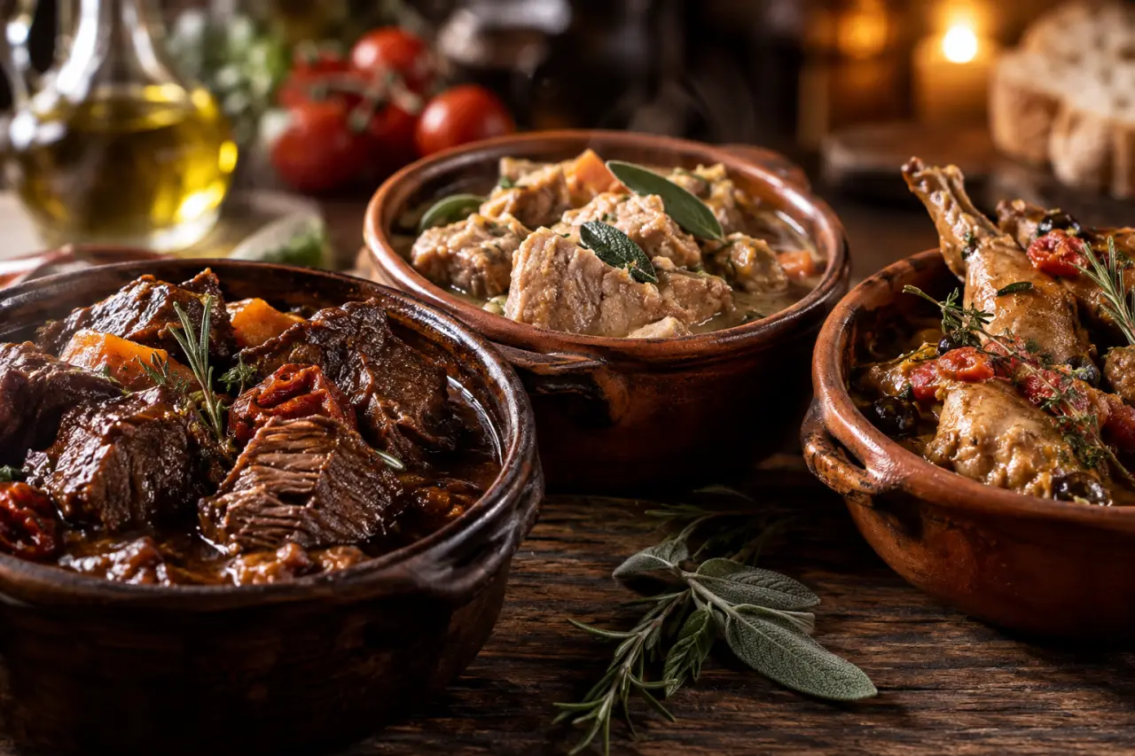 Plats mijotés italiens : bœuf, veau ou lapin, quelle viande devient la plus fondante ?